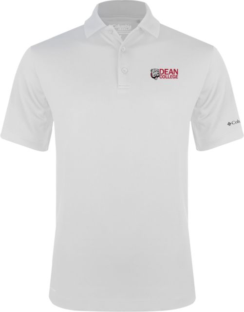 Dean College Columbia Omni Wick Drive Polo Dean College w/ Bulldog Head - ONLINE ONLY