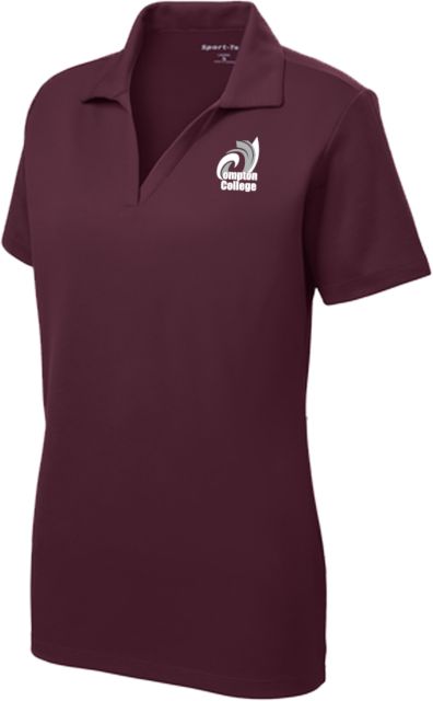 Compton Womens Dry Mesh Polo Compton College - ONLINE ONLY