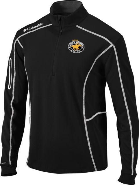 Eastern Wyoming Columbia Omni Wick Shotgun 1/4 Zip Eastern Wyoming College Lancers Primary Mark - ONLINE ONLY