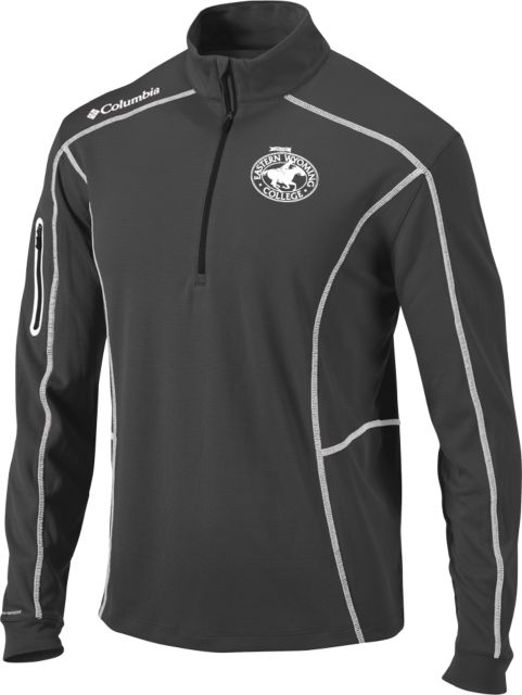 Eastern Wyoming Columbia Omni Wick Shotgun 1/4 Zip Eastern Wyoming College Lancers Primary Mark - ONLINE ONLY