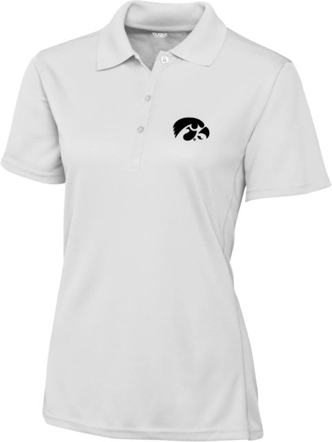 Iowa Womens Clique Ice Pique Polo Primary Mark - ONLINE ONLY