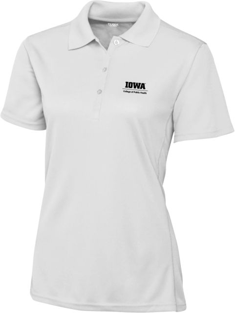 Iowa C&B Womens Clique Ice Pique Polo College of Public Health Vertical - ONLINE ONLY