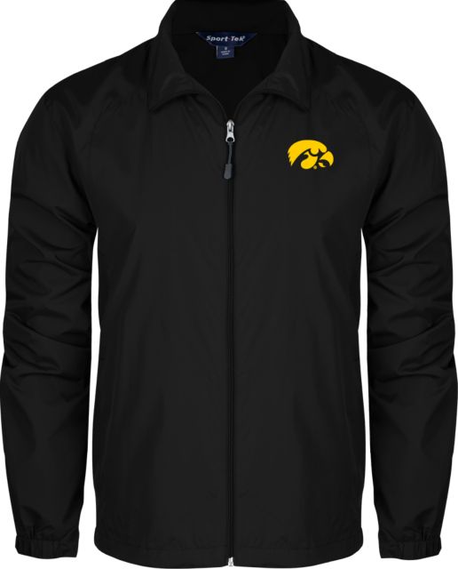 Iowa Full Zip Wind Jacket Black Primary Mark - ONLINE ONLY