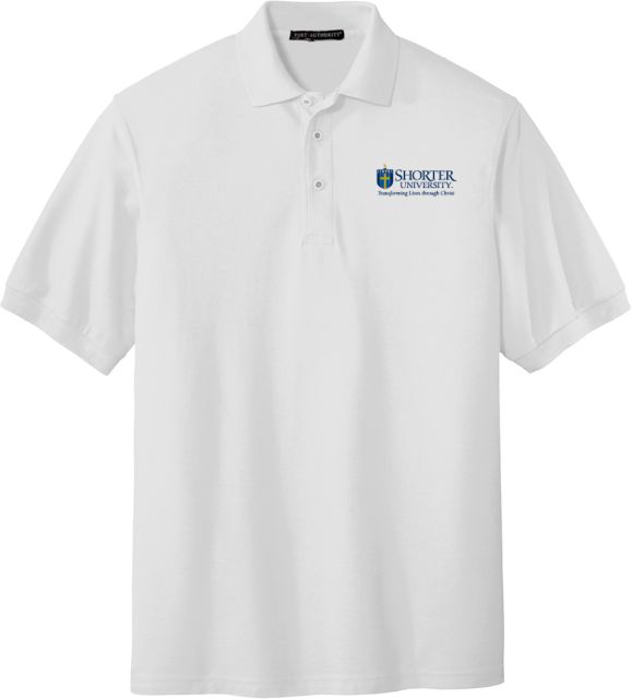 Shorter Univ Silk Touch Polo Shorter University Wordmark - ONLINE ONLY