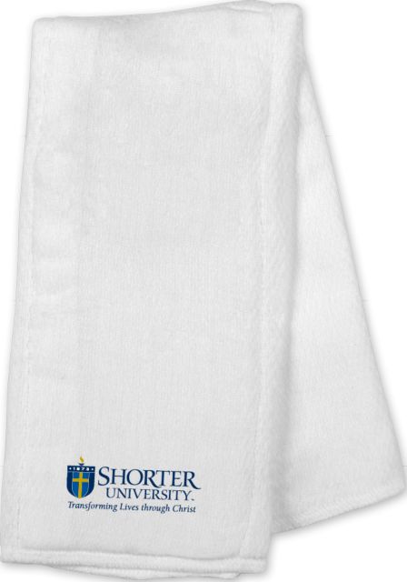 Shorter Univ Baby Burp Cloth Shorter University Wordmark - ONLINE ONLY