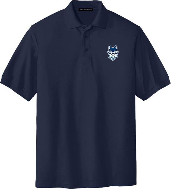 Metropolitan River  Extended Silk Touch Polo Metropolitan Community College Mascot - ONLINE ONLY