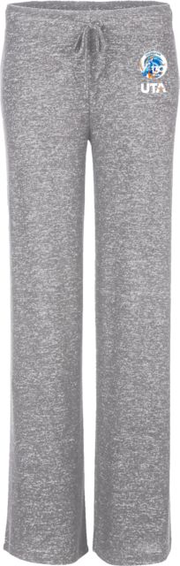 UTA Boxercraft Womens Oxford Heather Cuddle Wide Leg Pant UTA Celebrating 130 Years Stacked - ONLINE ONLY