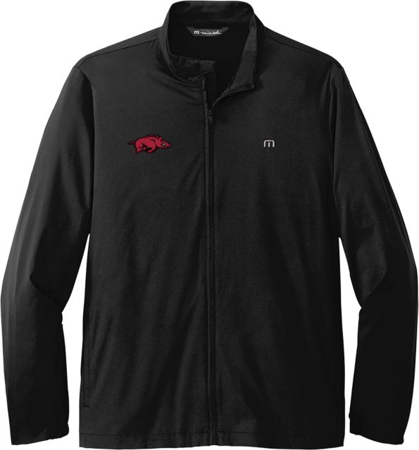 Arkansas TravisMathew Surfside Full Zip Jacket University of Arkansas - Primary Athletics Mark