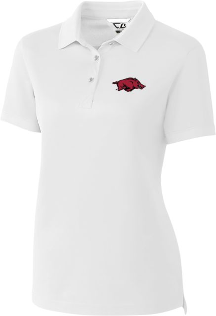 Arkansas C&B Womens Advantage Polo University of Arkansas - Primary Athletics Mark