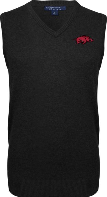 Arkansas VNeck Sweater Vest University of Arkansas - Primary Athletics Mark