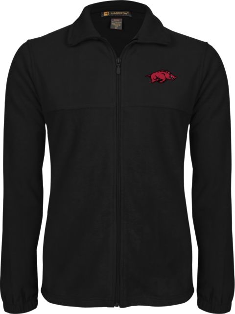 Arkansas Fleece Full Zip Jacket University of Arkansas - Primary Athletics Mark
