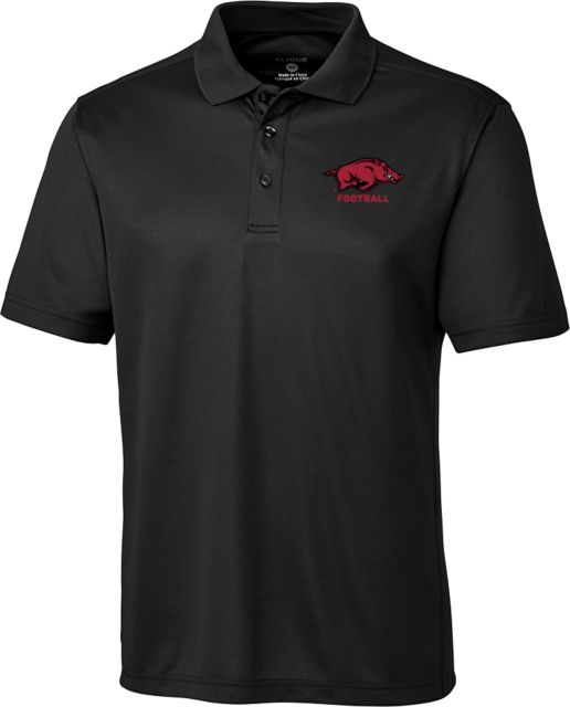 Arkansas C&B Clique Ice Pique Polo Arkansas Primary Mark - Football
