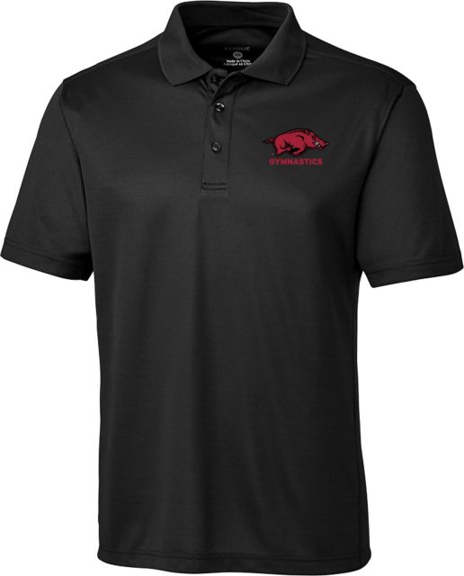 Arkansas C&B Clique Ice Pique Polo Arkansas Primary Mark - Gymnastics