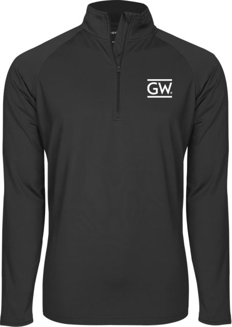 George Washington Sport Tek Sport Wick Stretch 1/2 Zip Pullover Institutional GW - ONLINE ONLY