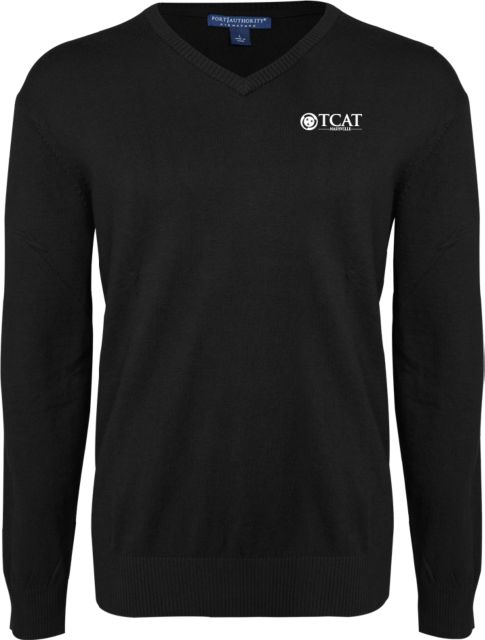 TCAT Nashville Classic Mens V Neck Sweater TCAT Abbreviated - ONLINE ONLY