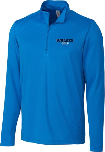 Metropolitan Penn Valley C&B Clique Ice Pique Half Zip Golf - MCC Wolves - ONLINE ONLY