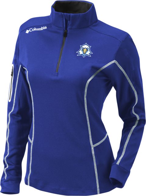 Tallahassee Columbia Womens Omni Wick Shotgun 1/4 Zip Tallahassee Eagle Head - ONLINE ONLY