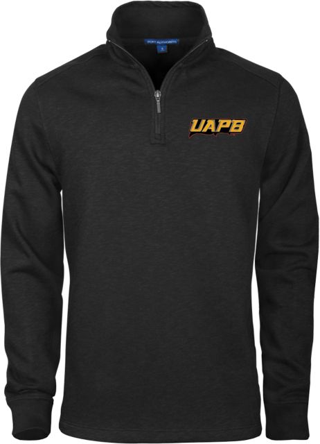 Arkansas Pine Bluff Slub Fleece 1/4 Zip Pullover UAPB Word Mark - ONLINE ONLY