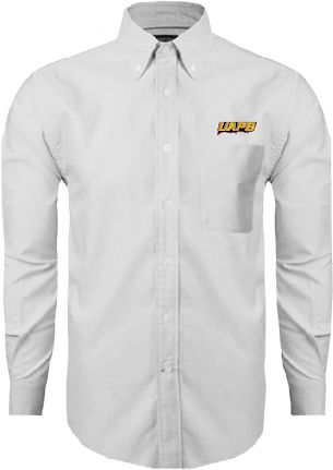 Arkansas Pine Bluff Oxford Long Sleeve Shirt UAPB Word Mark - ONLINE ONLY