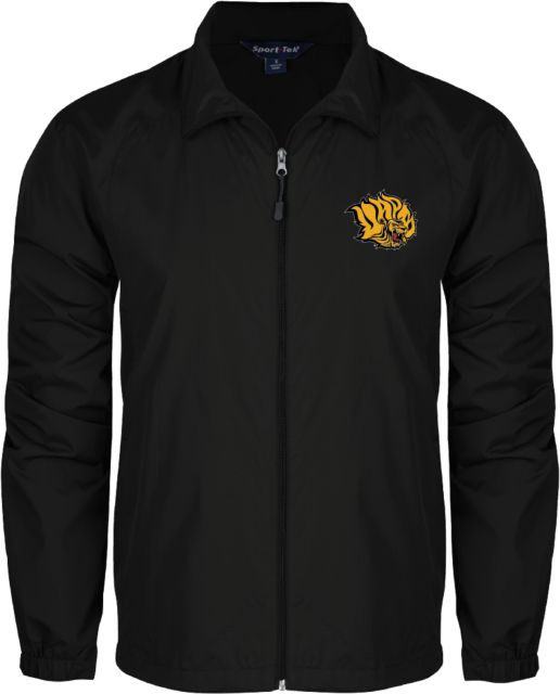 Arkansas Pine Bluff Full Zip Wind Jacket Golden Lion Head - ONLINE ONLY