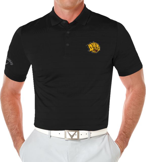 Arkansas Pine Bluff Callaway Opti Vent Polo Golden Lion Head - ONLINE ONLY