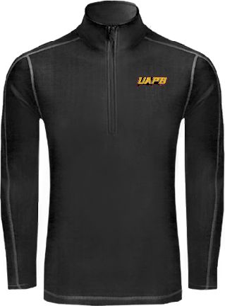 Arkansas Pine Bluff Sport Tek Sport Wick Stretch 1/2 Zip Pullover UAPB Word Mark - ONLINE ONLY