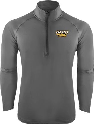 Arkansas Pine Bluff Sport Tek Sport Wick Stretch 1/2 Zip Pullover UAPB Golden Lions Stacked - ONLINE ONLY