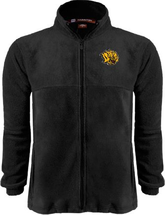 Arkansas Pine Bluff Fleece Full Zip Jacket Golden Lion Head - ONLINE ONLY