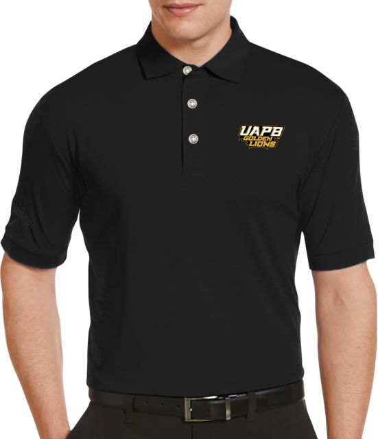 Arkansas Pine Bluff Callaway Tonal Polo UAPB Golden Lions Stacked - ONLINE ONLY