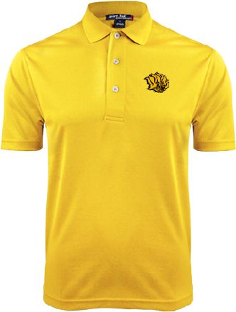 Arkansas Pine Bluff Dry Mesh Polo Golden Lion Head - ONLINE ONLY