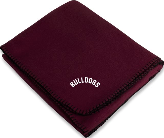 Alabama AandM Arctic Fleece Blanket Bulldogs Arched - ONLINE ONLY