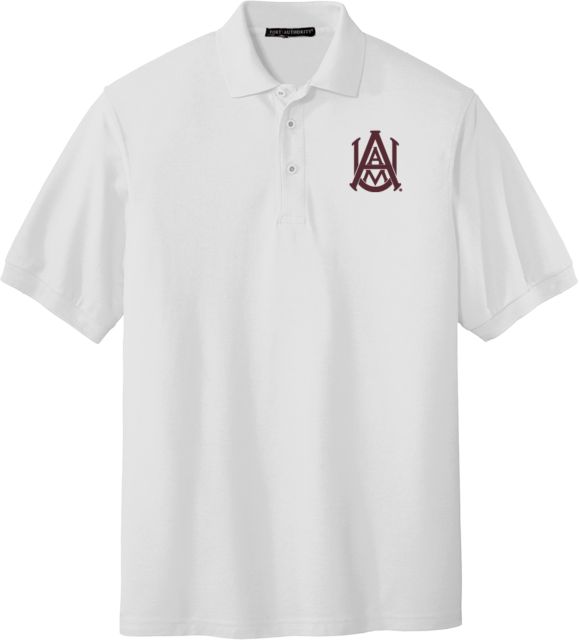 Alabama AandM Silk Touch Polo Primary Mark - ONLINE ONLY