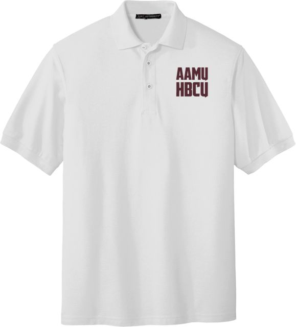 Alabama AandM Silk Touch Polo AAMU HBCU - ONLINE ONLY