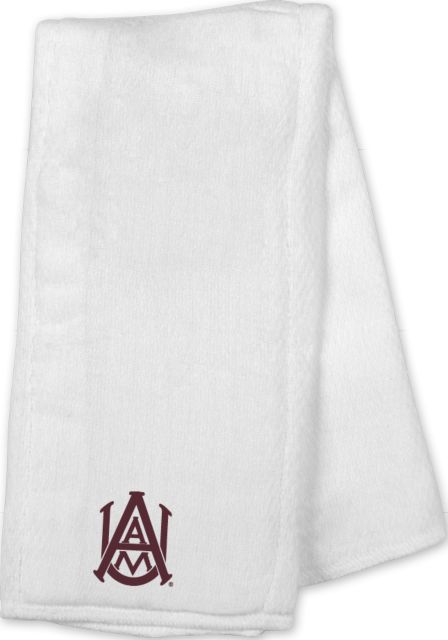 Alabama AandM Baby Burp Cloth Primary Mark - ONLINE ONLY