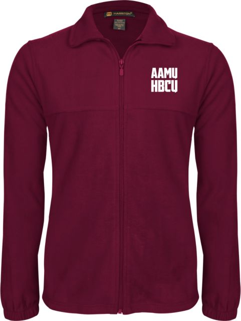 Alabama AandM Fleece Full Zip Jacket AAMU HBCU - ONLINE ONLY