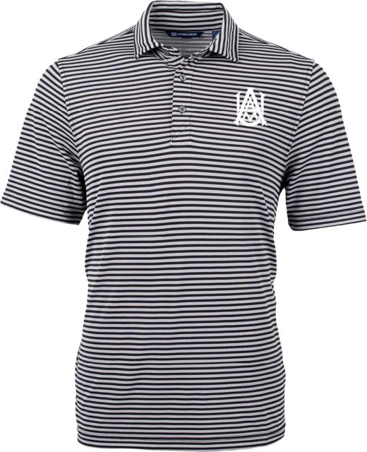 Alabama AandM CandB Virtue Eco Pique Stripe Polo Primary Mark - ONLINE ONLY