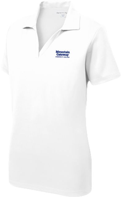 Mountain Gateway Womens Dry Mesh Polo Mountain Gateway CC Wordmark Stacked - ONLINE ONLY