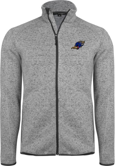 Mountain Gateway Heather Sweater Fleece Jacket Mountain Gateway CC Mascot Head - ONLINE ONLY