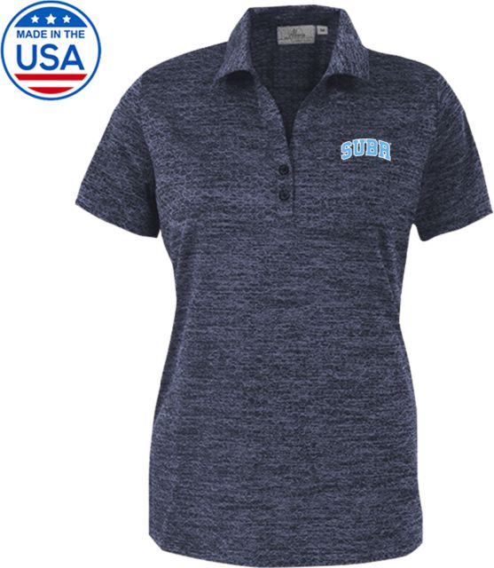 Southern University Womens Honeycomb Jacquard Polo Arched SUBR - ONLINE ONLY