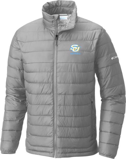 Southern University Columbia Powder Lite Jacket Interlocking SU - Softball - ONLINE ONLY
