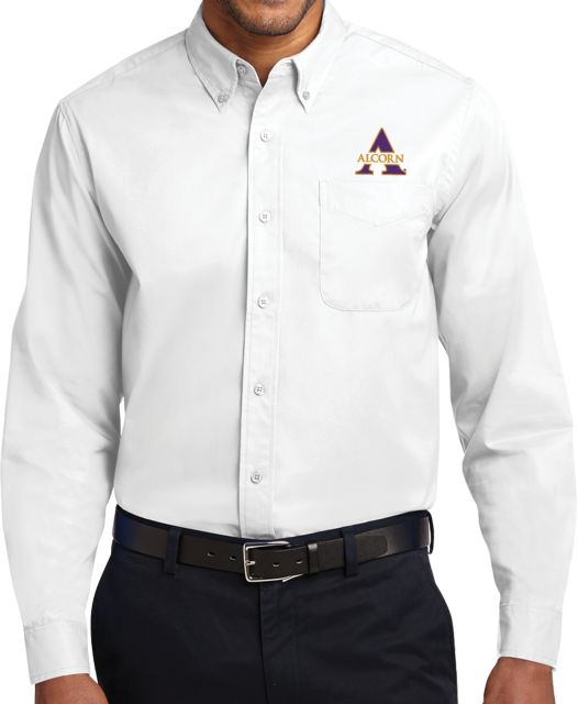 Alcorn Twill Button Down Long Sleeve Alcorn A - ONLINE ONLY