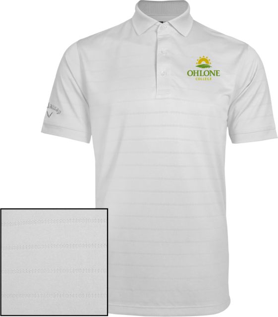 Ohlone Callaway Opti Vent Polo Primary Mark - Flat Color - ONLINE ONLY