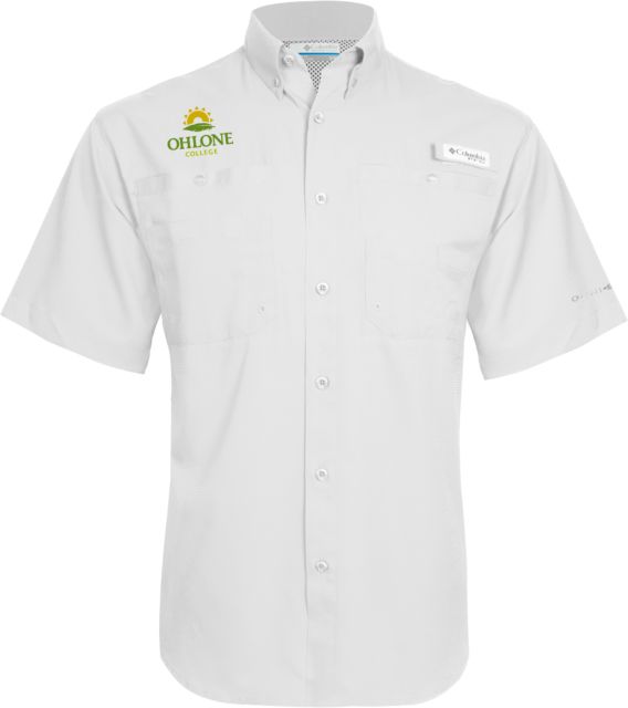 Ohlone Columbia Tamiami Performance Short Sleeve Shirt Primary Mark - Flat Color - ONLINE ONLY