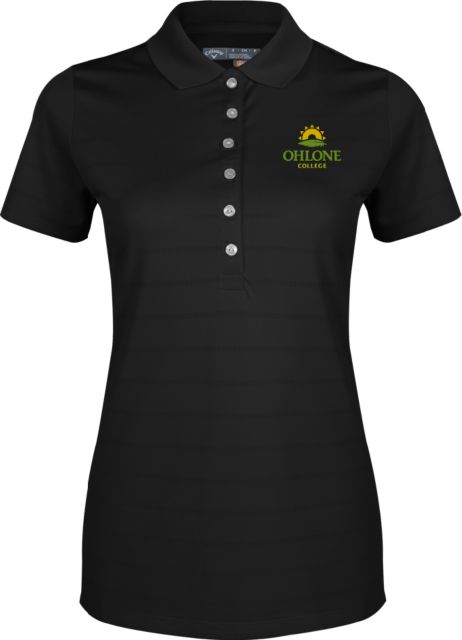 Ohlone Ladies Callaway Opti Vent Polo Primary Mark - Flat Color - ONLINE ONLY