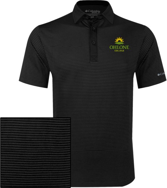 Ohlone Columbia Omni Wick Sunday Golf Polo Primary Mark - Flat Color - ONLINE ONLY