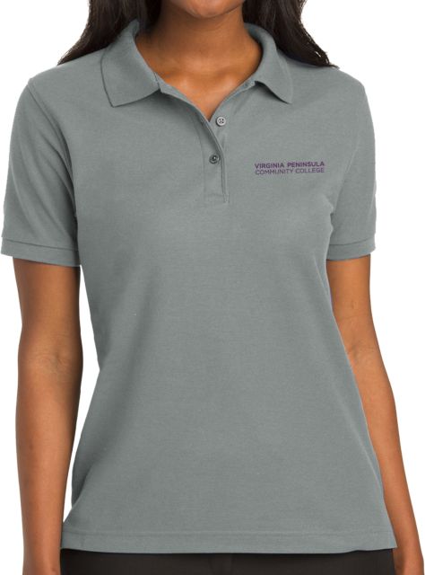 Virginia Peninsula Womens Silk Touch Cool Pique Polo Virginia Peninsula Community College - ONLINE ONLY