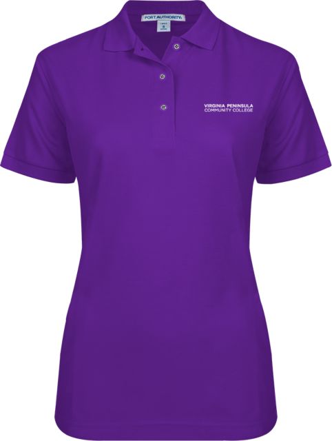 Virginia Peninsula Womens Silk Touch Pique Polo Virginia Peninsula Community College - ONLINE ONLY