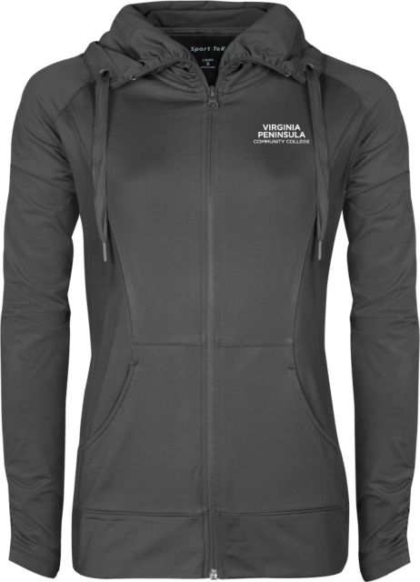 Virginia Peninsula Womens Sport Wick Stretch Full Zip Jacket Virginia Peninsula Community College Stacked - ONLINE ONLY