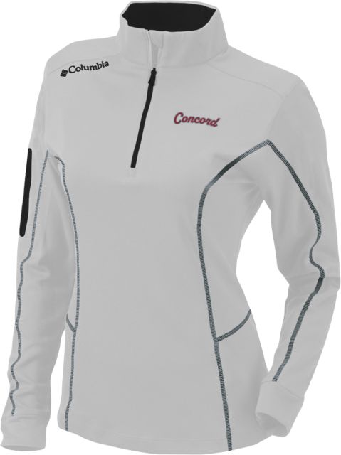 Concord Columbia Womens Omni Wick Shotgun 1/4 Zip Concord Script - ONLINE ONLY