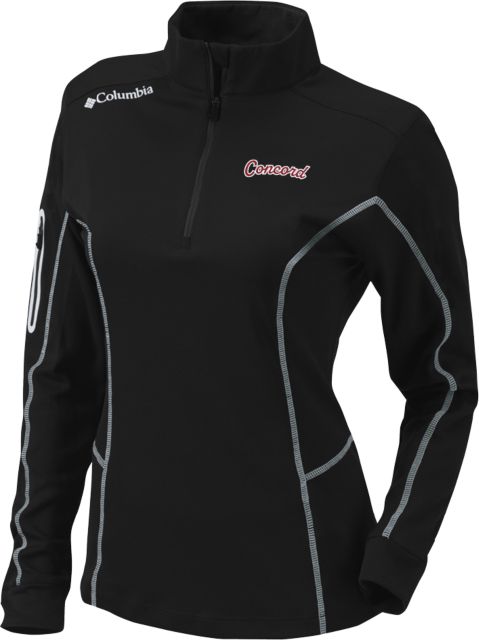 Concord Columbia Womens Omni Wick Shotgun 1/4 Zip Concord Script - ONLINE ONLY